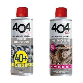 404 Pas Sökücü Koruyucu Yağlayıcı Set