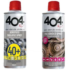404 Pas Sökücü Koruyucu Yağlayıcı Set