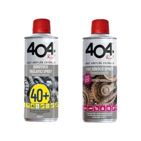 404 Pas Sökücü Koruyucu Yağlayıcı Set