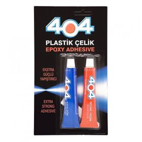 404 Plastik Çelik Rapid 16 GR Şeffaf Yapıştırıcı