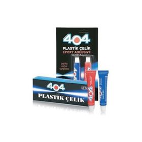 404 Plastik Çelik Rapid 16 GR Şeffaf Yapıştırıcı