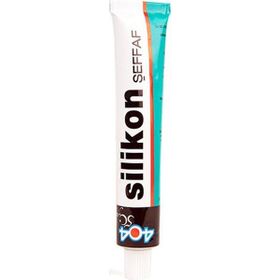 404 Silikon Siyah Şeffaf Tüp