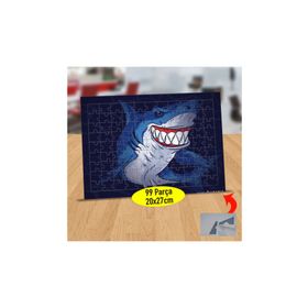4042F0E İri Dişli Gülen Köpek Balığı 99 Parça Puzzle Yapboz Tablo