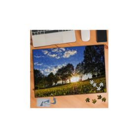 407 Gün Işığı Temiz Hava Ağaçlar 240 Parça Puzzle Yapboz Tablo