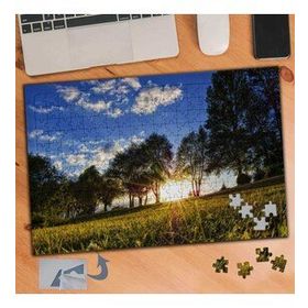 407 Gün Işığı Temiz Hava Ağaçlar 240 Parça Puzzle Yapboz Tablo