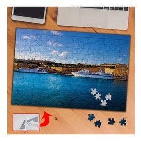 40867582 Mavi Güzel Deniz Manzara 240 Parça Puzzle Yapboz Tablo