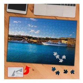 40867582 Mavi Güzel Deniz Manzara 240 Parça Puzzle Yapboz Tablo
