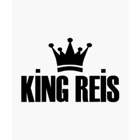 40x28 cm King Reis Araba Laptop Duvar Folyo Sticker