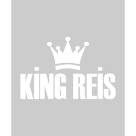 40x28 cm King Reis Araba Laptop Duvar Folyo Sticker