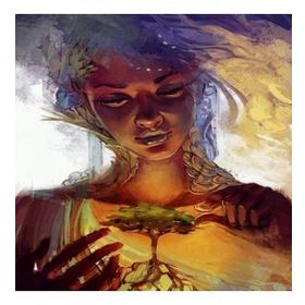 40x50 cm Doğa Ana Sayılarla Boyama Seti Rulo Duvar Sticker