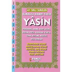 41 Sırlı Sureler Fihristli Yasin - Elmalılı Hamdi Yazır