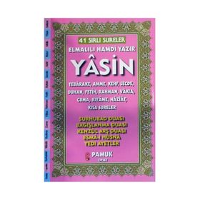 41 Sırlı Sureler Fihristli Yasin - Elmalılı Hamdi Yazır