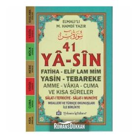41 YA-SIN (KOD: YAS001-CEP BOY) - ELMALILI MUHAMMED HAMDI YAZIR