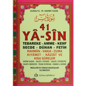 41 YA-SIN (KOD: YAS002-RAHLE BOY) - ELMALILI MUHAMMED HAMDI YAZIR