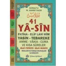 41 YA-SIN (KOD: YAS005-CAMI BOY) - ELMALILI MUHAMMED HAMDI YAZIR