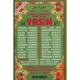 41 YASIN-I ŞERIF (CEP BOY) ARAPÇA-TÜRKÇE OKUNUŞLU VE AÇIKLAMALI-FIHRISTLI - KOMISYON