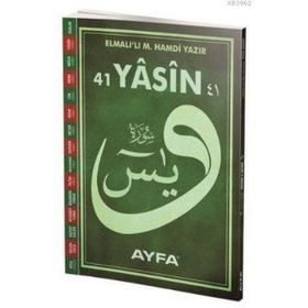 41 Yasin Orta Boy Ayfa156 - Elmalılı Muhammed Hamdi Yazır