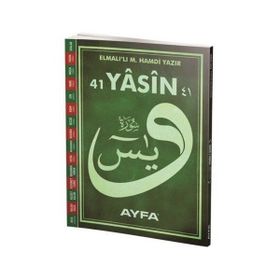41 Yasin Orta Boy Ayfa156 - Elmalılı Muhammed Hamdi Yazır