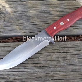 4116 Ahşap Saplı 30 cm Çelik Av Bıçağı