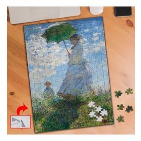 413 Madame Monet Ve Oğlu Monet 240 Parça Puzzle Yapboz Tablo