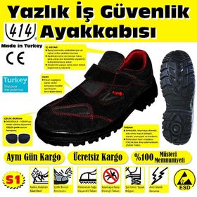 414 S1 Yazlık İş Ayakkabısı