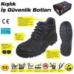 414 S2 Kışlık İş Ayakkabbısı