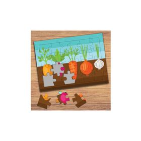 41466 Sebzeleri Tanıyalım Çocuklara Özel Puzzle Yapboz Tablo