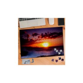 420 Gün Batımı Karanlığı Deniz 240 Parça Puzzle Yapboz Tablo