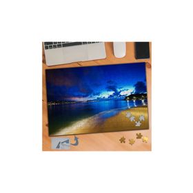 421 Sahilde Gün Doğumu Kumsal 240 Parça Puzzle Yapboz Tablo