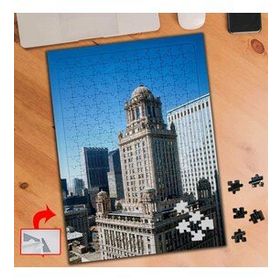 421901 Şehrin Görkemli Binası 240 Parça Puzzle Yapboz Tablo