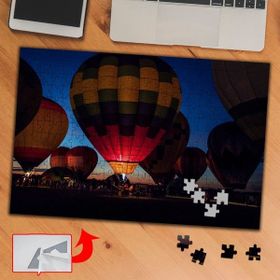 422053 Turistik Bölge Uçan Balon 240 Parça Puzzle Yapboz Tablo