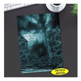 42269762 Harabe Yıkılan Binalar 240 Parça Puzzle Yapboz