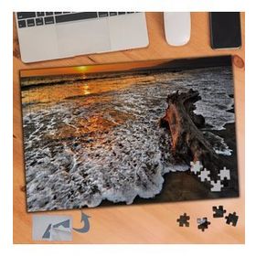 423 Kıyıya Vuran Deniz Dalgaları 240 Parça Puzzle Yapboz Tablo