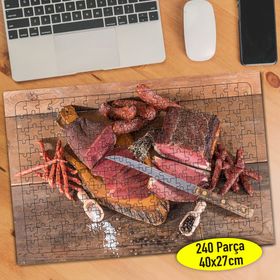 42451 Şarküteri Et Ürünleri Besin Gıda 240 Parça Puzzle Yapboz