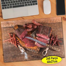 42451 Şarküteri Et Ürünleri Besin Gıda 240 Parça Puzzle Yapboz