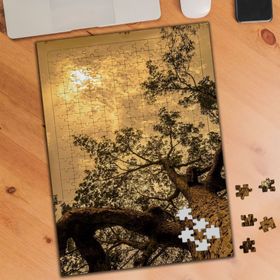 428087 Ağaç Dibinden Gökyüzü 240 Parça Puzzle Yapboz