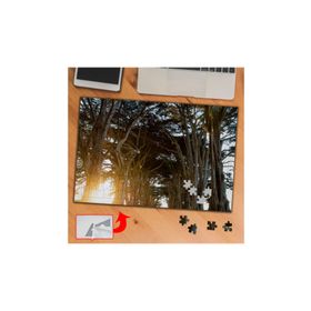 429890 Kurumuş Birleşik Ağaçlar 240 Parça Puzzle Yapboz Tablo