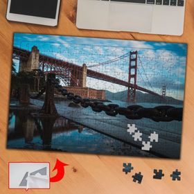430136 Golden Gate Kıyıdan Manzara 240 Parça Puzzle Yapboz Tablo