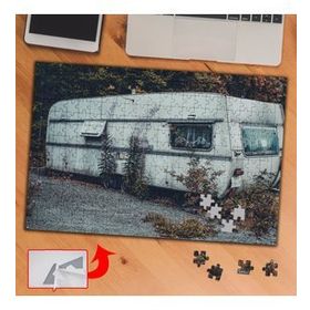 431933 Ormandaki Karavan Doğa 240 Parça Puzzle Yapboz Tablo