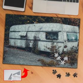 431933 Ormandaki Karavan Doğa 240 Parça Puzzle Yapboz Tablo