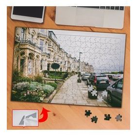 431980 Şehrin Bulutlu Sokağı 240 Parça Puzzle Yapboz Tablo