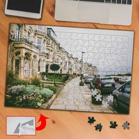 431980 Şehrin Bulutlu Sokağı 240 Parça Puzzle Yapboz Tablo
