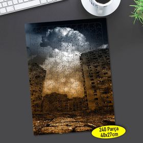 43364716 Harabe Yıkılan Binalar 240 Parça Puzzle Yapboz