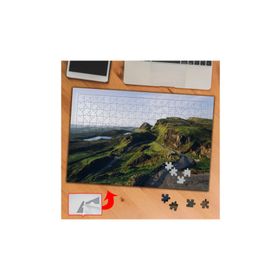 434884 Tepelerin Arasındaki Yol 240 Parça Puzzle Yapboz Tablo