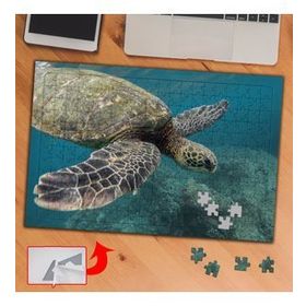 437293 Denizdeki Büyük Kaplumbağa 240 Parça Puzzle Yapboz Tablo