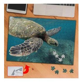 437293 Denizdeki Büyük Kaplumbağa 240 Parça Puzzle Yapboz Tablo