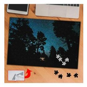 437318 Geze Ormanda Kamp Yıldızlar 240 Parça Puzzle Yapboz Tablo
