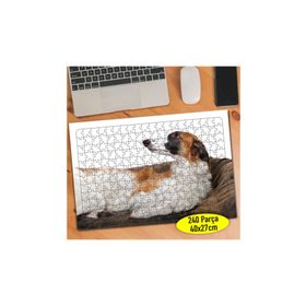 43739790 Rus Borzoy Cinsi Köpek 240 Parça Puzzle Yapboz
