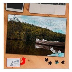 43995 Kayıklar Göl Çalılıklar 240 Parça Puzzle Yapboz Tablo
