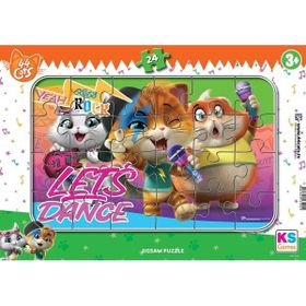 44 Cats 24 Parça Frame Puzzle